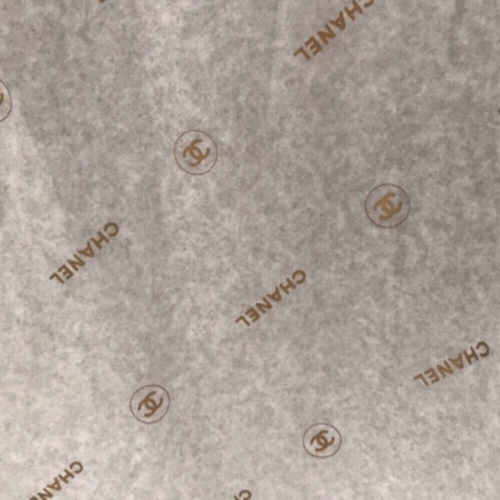 Chanel tissue paper gift wrap 12 sheets New